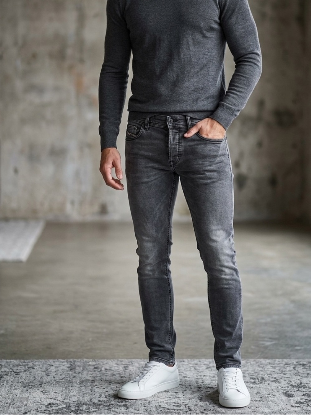 Diesel Sleenker skinny 009LY denim jeans 31x30